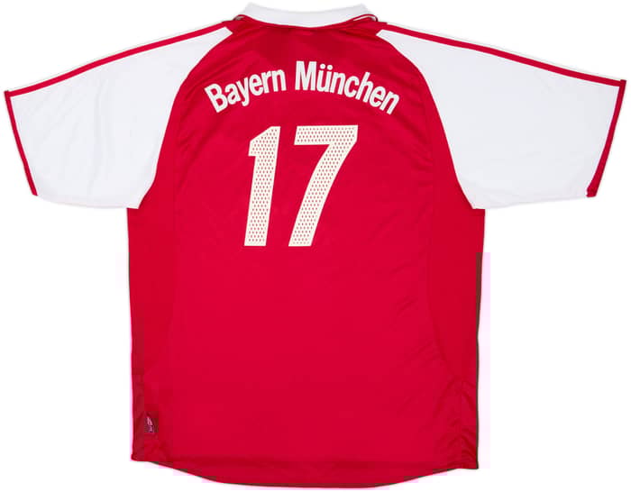 2004-05 Bayern Munich Home Shirt #17 - 9/10 - (L)
