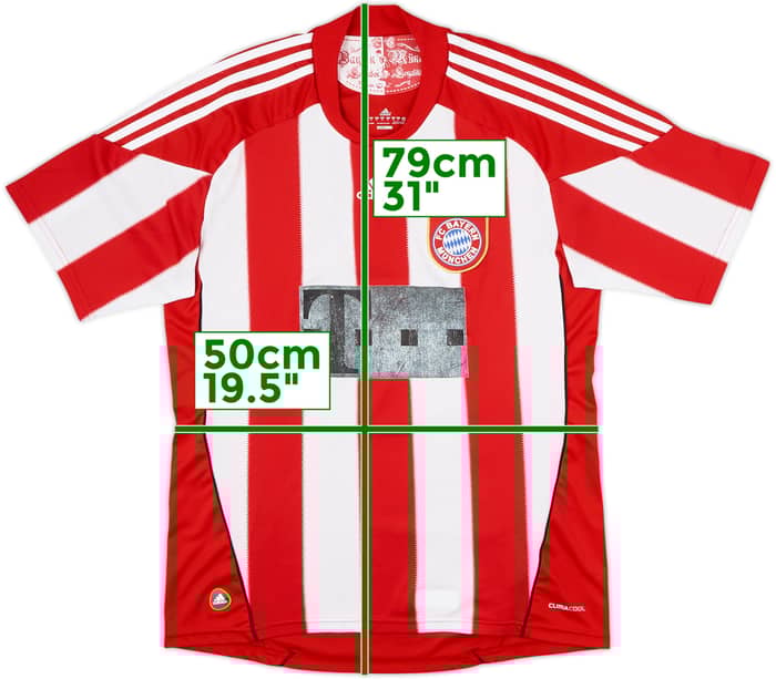 2010-11 Bayern Munich Home Shirt - 4/10 - (M)