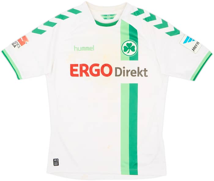 2016-17 Greuther Furth Home Shirt Franke #28 - 4/10 - (L)