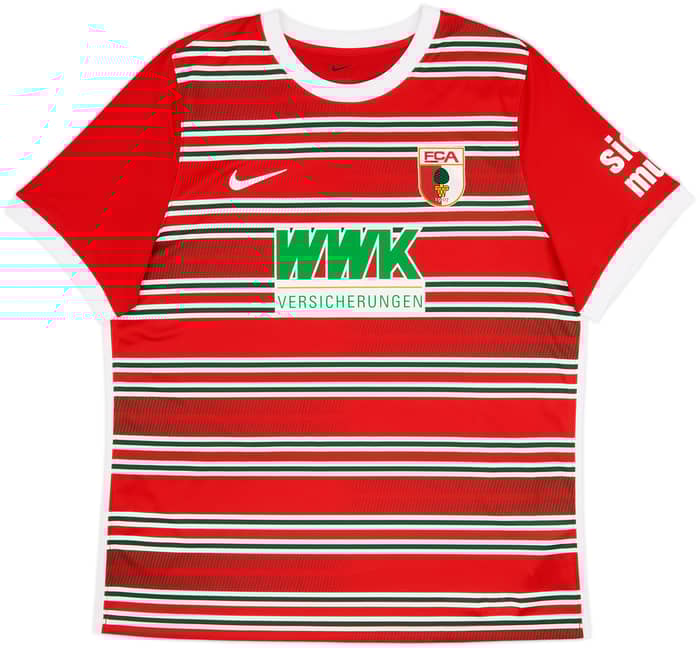 2022-23 Augsburg Home Shirt M.Berisha #11 - 9/10 - (XXL)
