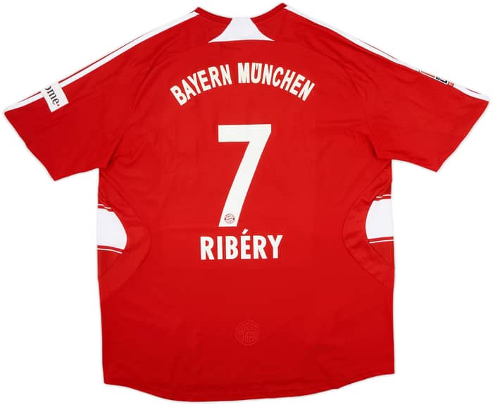 2008-09 Bayern Munich Home Shirt Ribery #7 - 6/10 - (XXL)