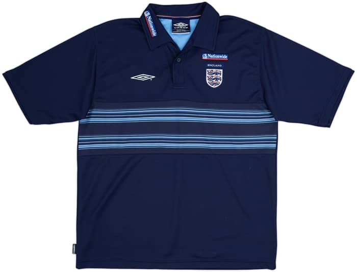 2002-04 England Umbro Polo Shirt - 8/10 - (L)