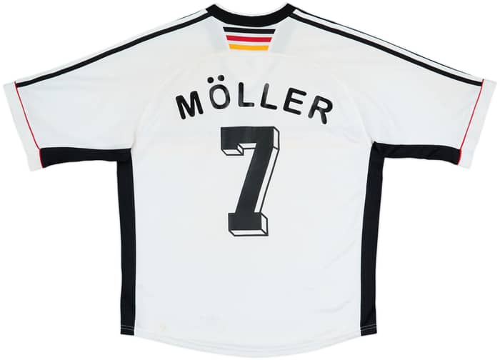 1998-00 Germany Home Shirt Moller #7 - 8/10 - (L)