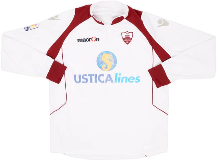 2013-14 Trapani Primavera Match Issue Away L/S Shirt #18