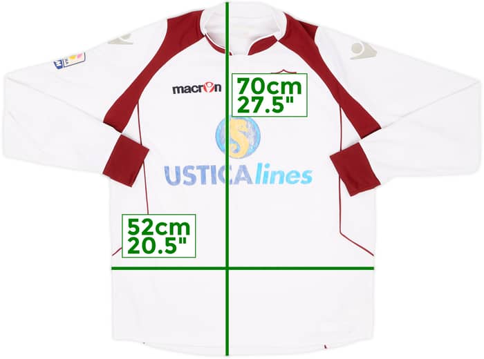 2013-14 Trapani Primavera Match Issue Away L/S Shirt #18