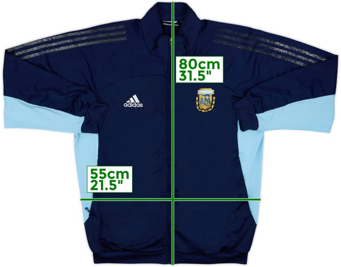 2002-04 Argentina adidas Track Jacket - 4/10 - (XL)