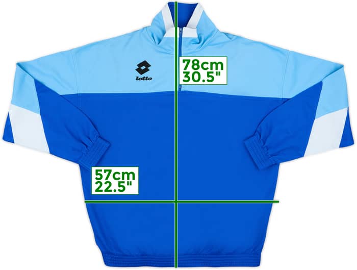 1993-94 1860 Munich Lotto 1/4 Zip Drill Top - 8/10 - (XL)