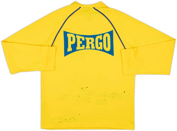 2009-10 Pergocrema Lotto Training L/S Shirt - 3/10 - (XL.Boys)