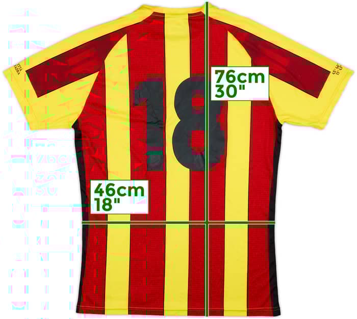 2020-21 Bassano Virtus Home Shirt #18 - 7/10 - (XL.Boys)