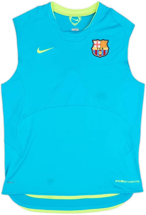 2007-08 Barcelona Nike Training Vest - 8/10 - (L)