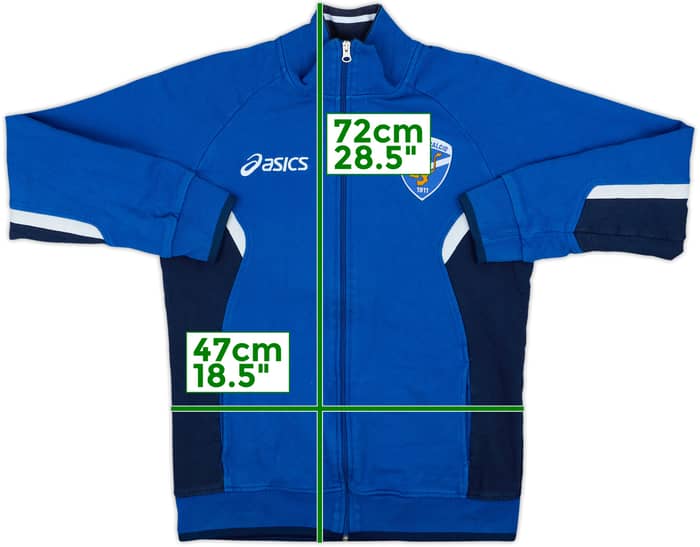 2008-09 Brescia Asics Track Jacket - 8/10 - (M)