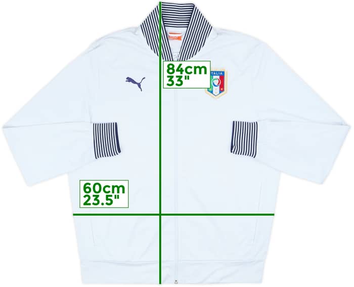 2012-13 Italy Puma Track Jacket - 7/10 - (XL)
