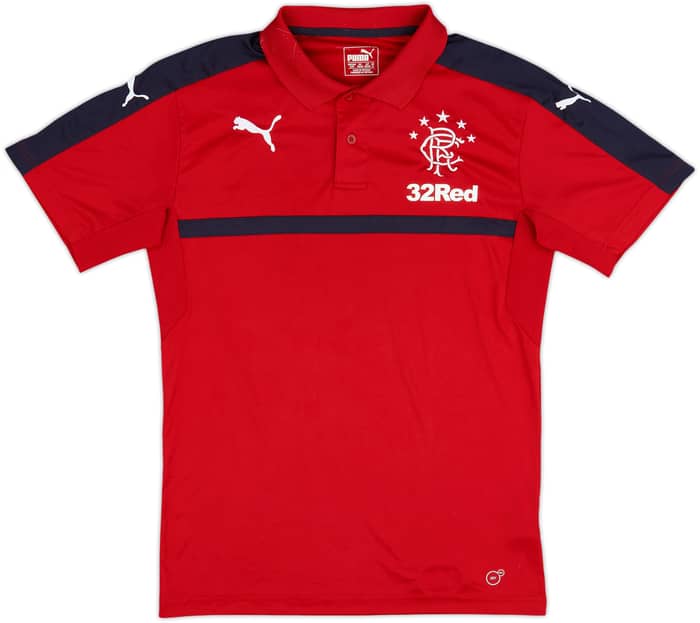 2016-17 Rangers Puma Polo Shirt - 6/10 - (M)