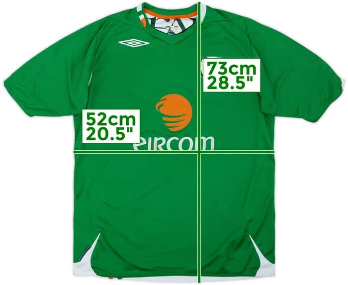 2006-08 Ireland Home Shirt - 6/10 - (L)