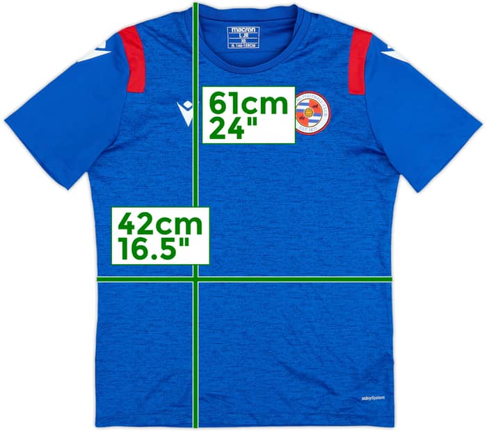 2020-21 Reading Macron Training Shirt - 10/10 - (L.Boys)
