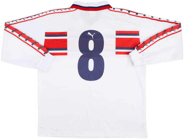 2001-03 Cantabria Match Issue Home L/S Shirt #8