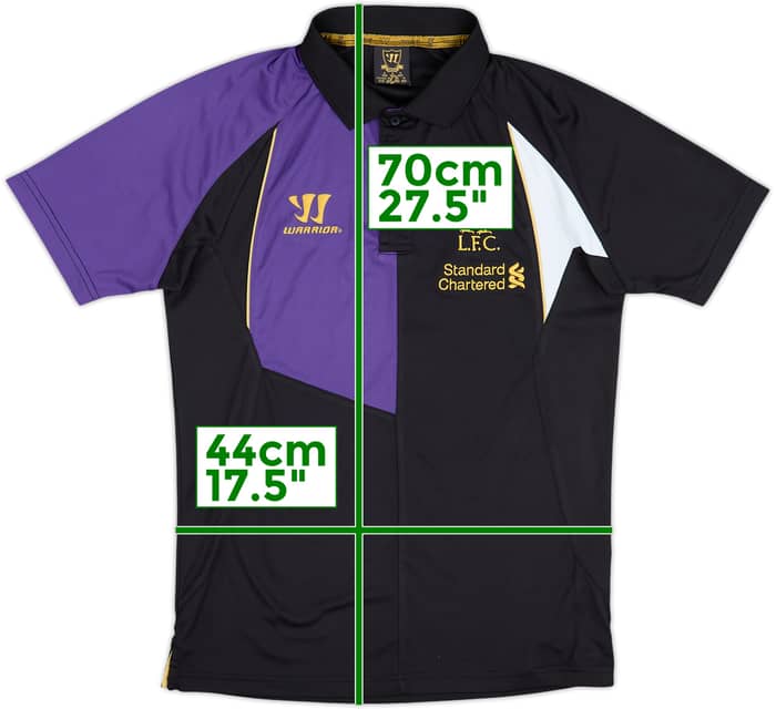 2013-14 Liverpool Warrior Polo Shirt - 8/10 - (S)