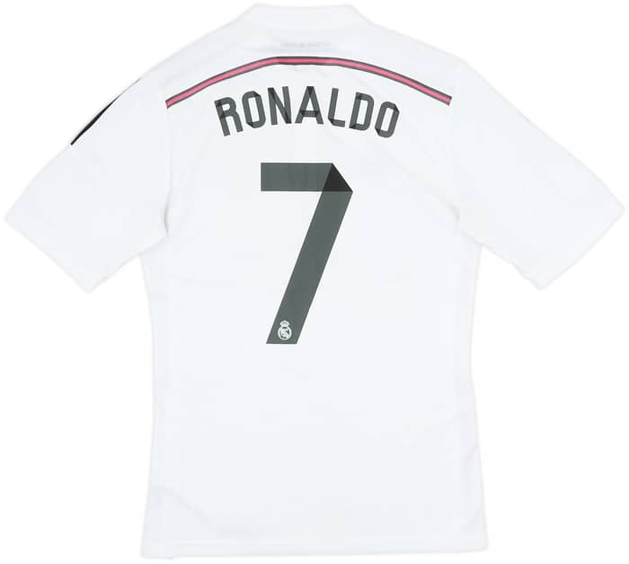 2014-15 Real Madrid Camiseta Local Ronaldo #7 - 6/10 - (M)