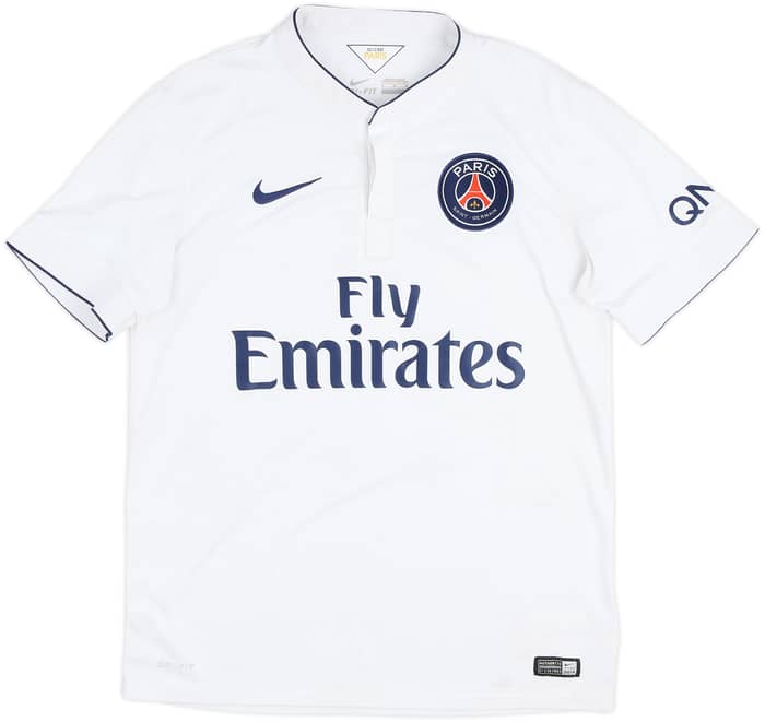 2014-15 Paris Saint-Germain Away Shirt David Luiz #32 - 7/10 - (M)