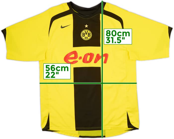 2005-06 Borussia Dortmund Home Shirt - 5/10 - (L)