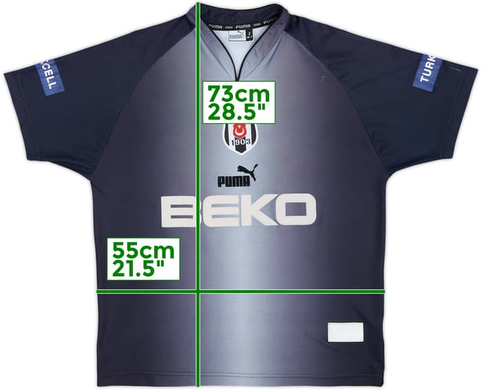 2003-04 Besiktas Fourth Shirt - 7/10 - (S)