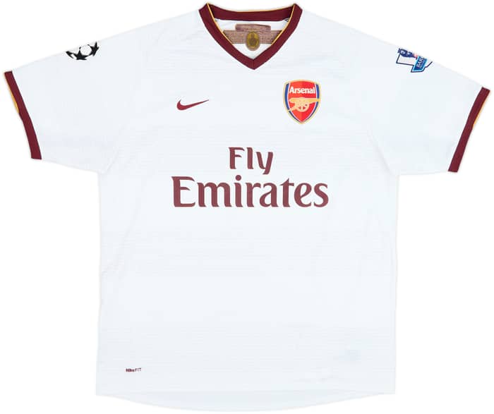 2007-08 Arsenal Away Shirt Rosicky #7 - 9/10 - (L)
