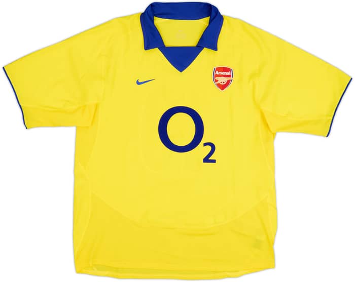2003-05 Arsenal Away Shirt Bergkamp #10 - 10/10 - (L)