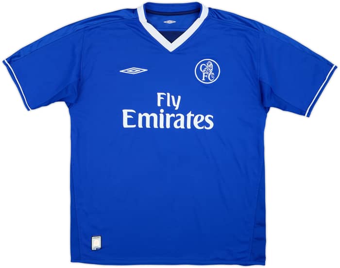 2003-05 Chelsea Home Shirt Babayaro #3 - 5/10 - (L)