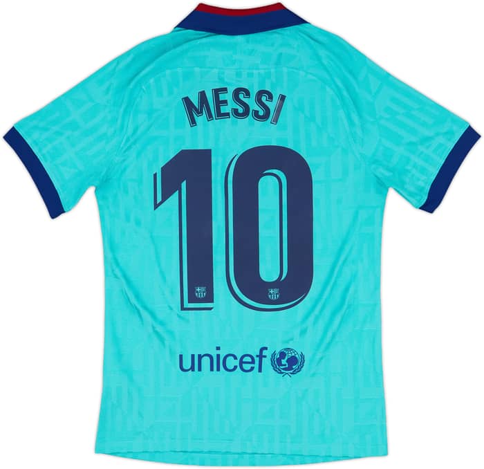 2019-20 Barcelona Authentic Third CL Shirt Messi #10 - 10/10 - (S)