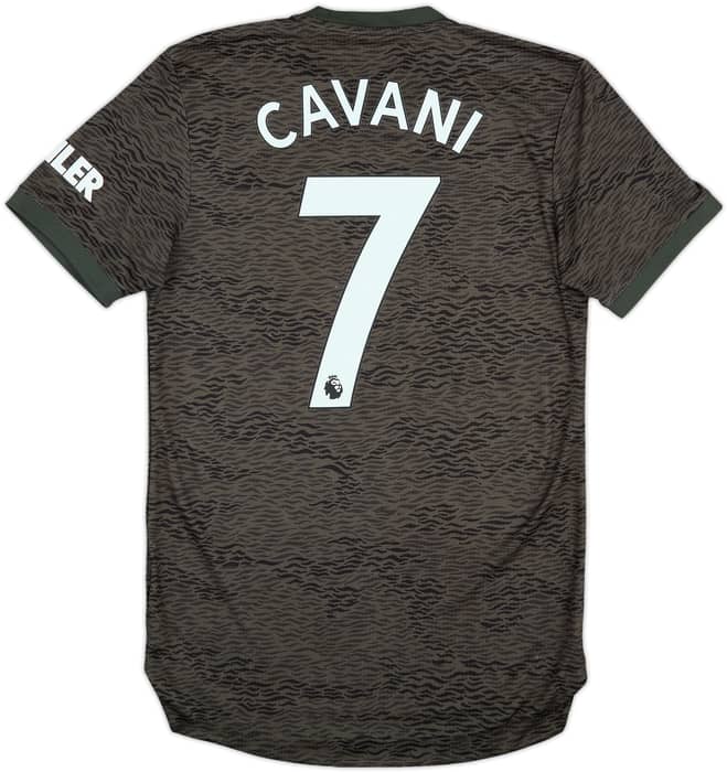 2020-21 Manchester United Authentic Away Shirt Cavani #7 - 7/10 - (S)