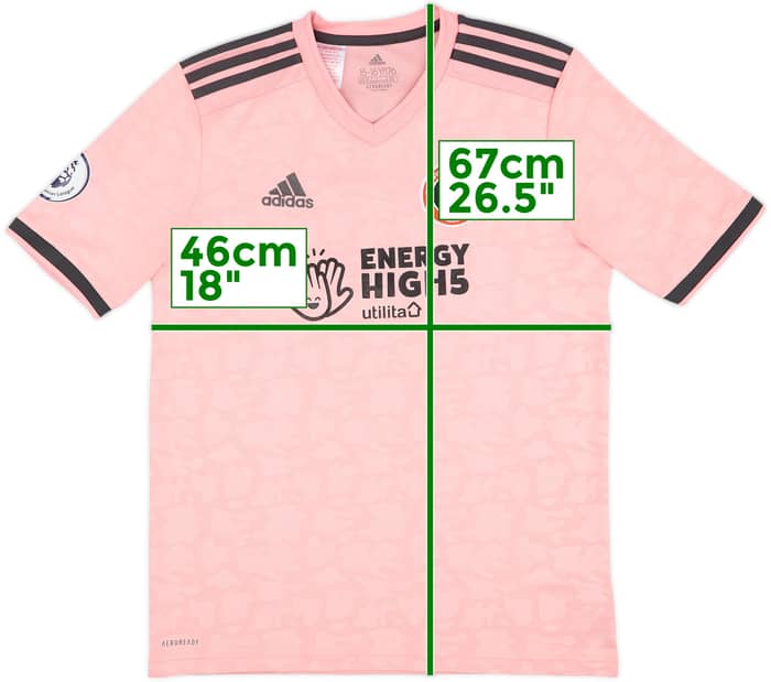 2020-21 Sheffield United Away Shirt McBurnie #9 - 9/10 - (XL.Boys)