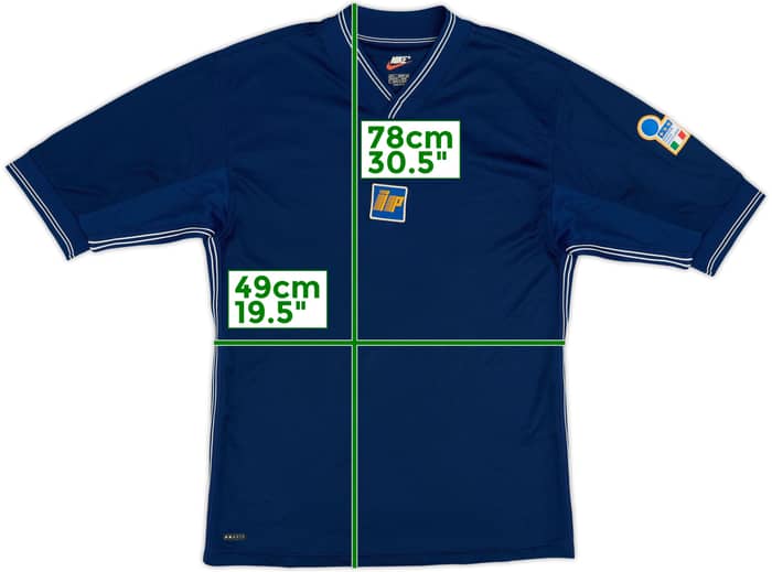 1998-99 Italy Nike Player Issue Training Shirt - 5/10 - (L)