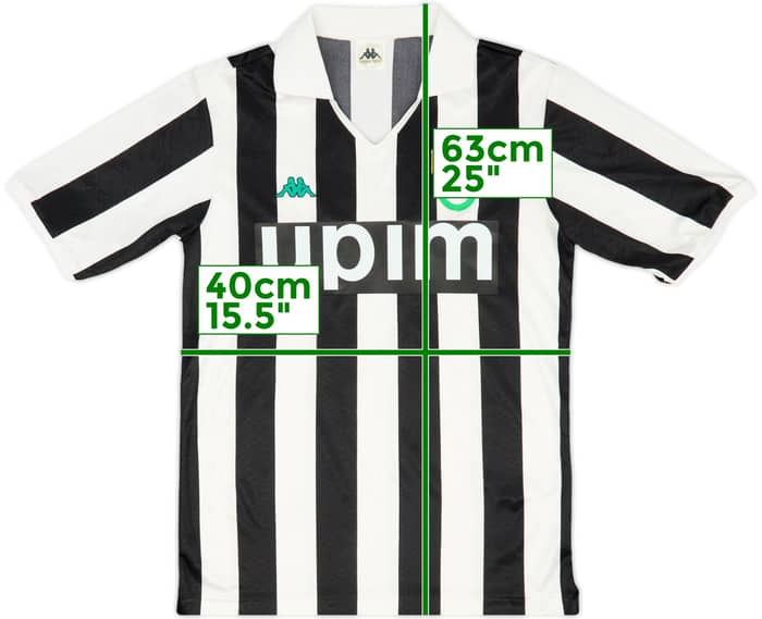 1992-94 Juventus Home Shirt #10 - 7/10 - (M/L)