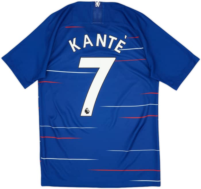 2018-19 Chelsea Home Shirt Kante #7 - 10/10 - (S)