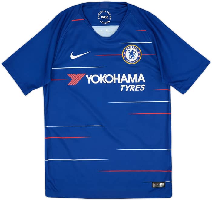 2018-19 Chelsea Home Shirt Kante #7 - 10/10 - (S)