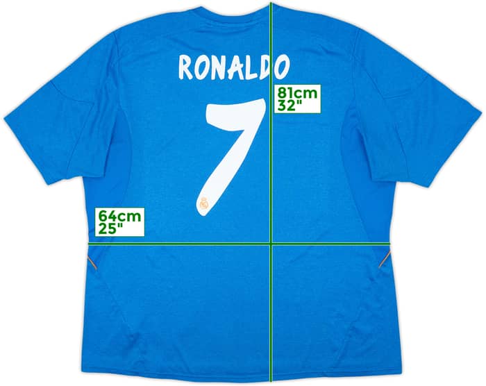 2013-14 Real Madrid Away Shirt Ronaldo #7 - 7/10 - (3XL)