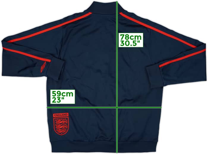 2007-09 England Umbro Track Jacket - 8/10 - (L)