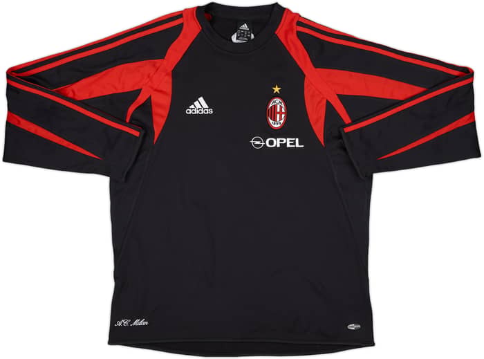 2002-03 AC Milan adidas Sweat Top - 8/10 - (L)