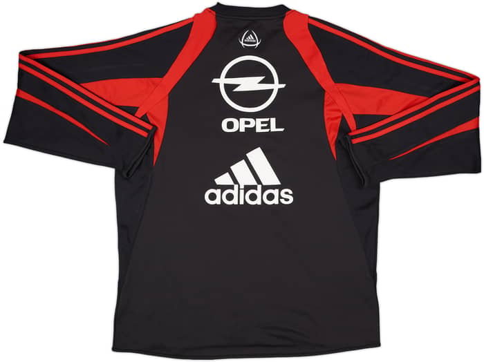 2002-03 AC Milan adidas Sweat Top - 8/10 - (L)
