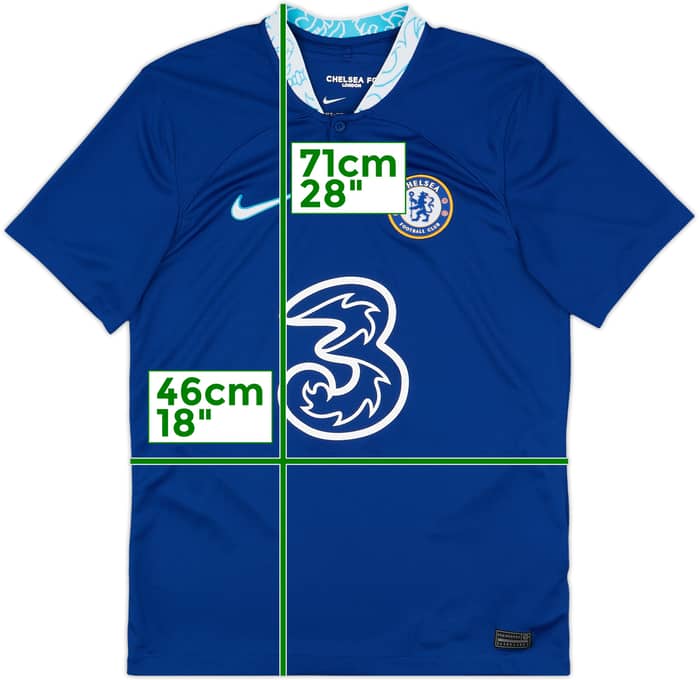 2022-23 Chelsea Home Shirt Pulisic #10 - 10/10 - (S)