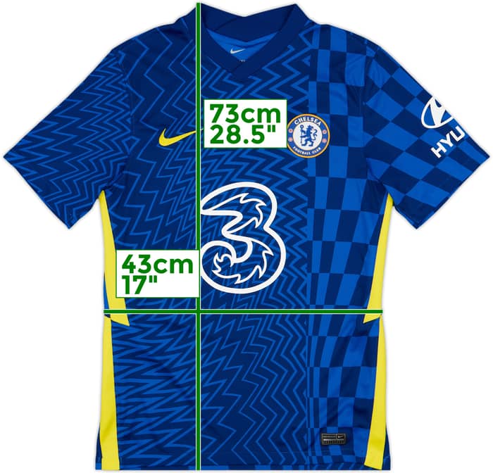 2021-22 Chelsea Home Shirt Kante #7 - 10/10 - (S)