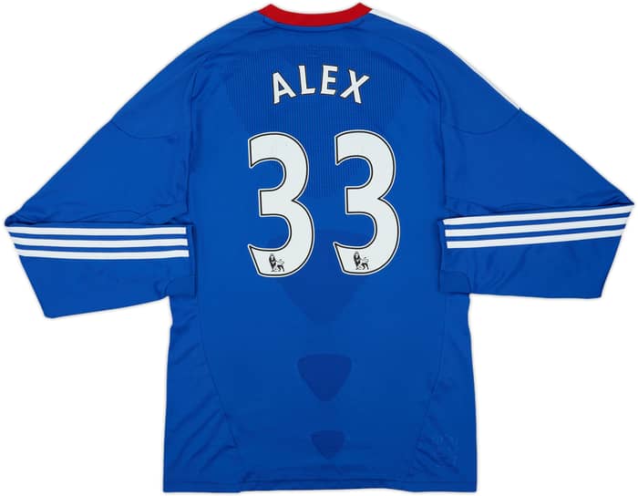 2010-11 Chelsea Home L/S Shirt Alex #33 - 7/10 - (S)