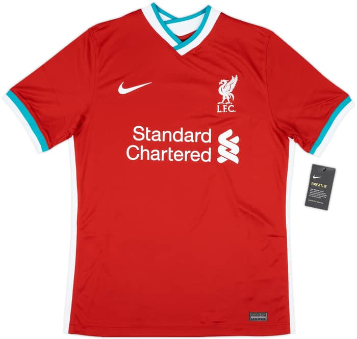 2020-21 Liverpool Home Shirt Virgil #4 (M)