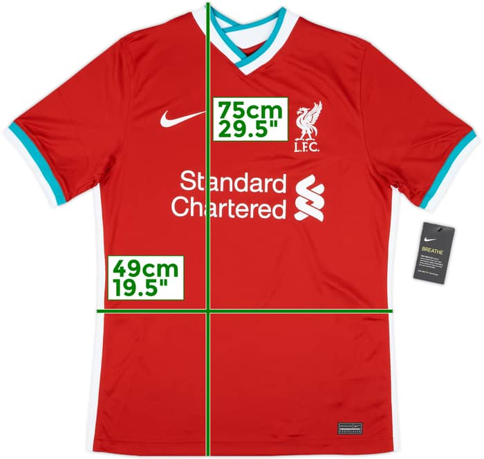2020-21 Liverpool Home Shirt Virgil #4 (M)