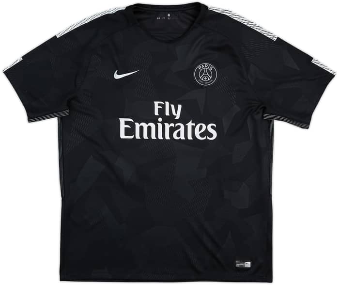 Camiseta de la tercera equipación del Paris Saint-Germain 2017-18 Mbappe #29 - 9/10 - (XL)