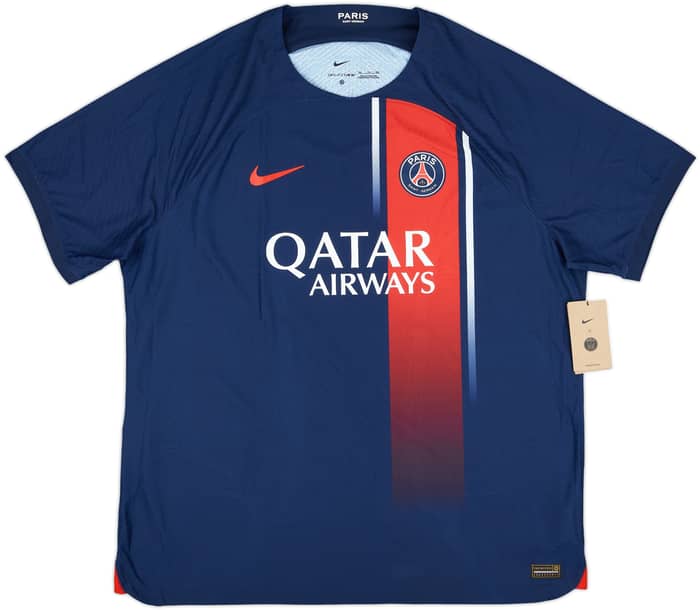 2023-24 Paris Saint-Germain Authentic Home Shirt (XXL)
