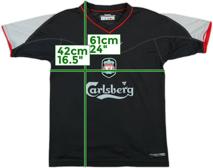 2002-04 Liverpool Away Shirt Owen #10 - 6/10 - (L.Boys)