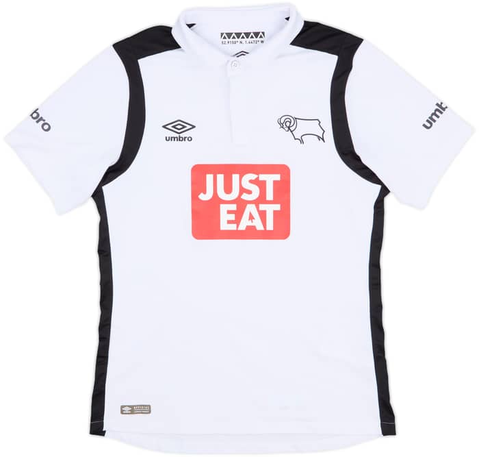 2016-17 Derby County Home Shirt - 8/10 - (S)