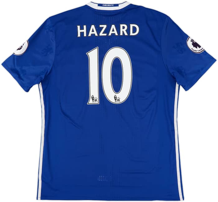 2016-17 Chelsea Authentic Home Shirt Hazard #10 - 6/10 - (XL)