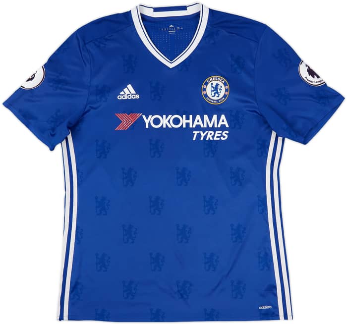 2016-17 Chelsea Authentic Home Shirt Hazard #10 - 6/10 - (XL)